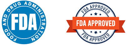 FDA approved distribution center badge