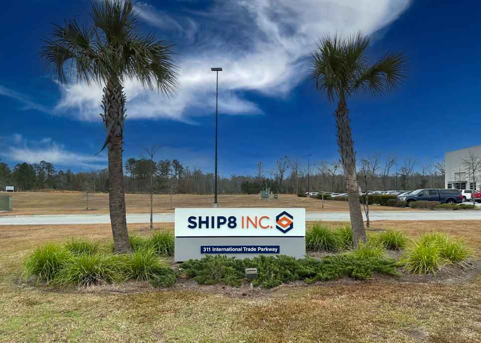 SHIP8 3PL sign in Port Wentworth, GA